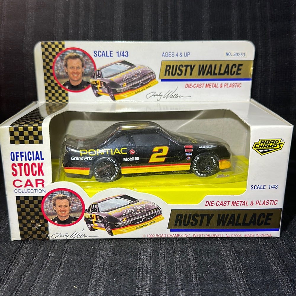 1992 Road Champs Rusty Wallace # Stock Car